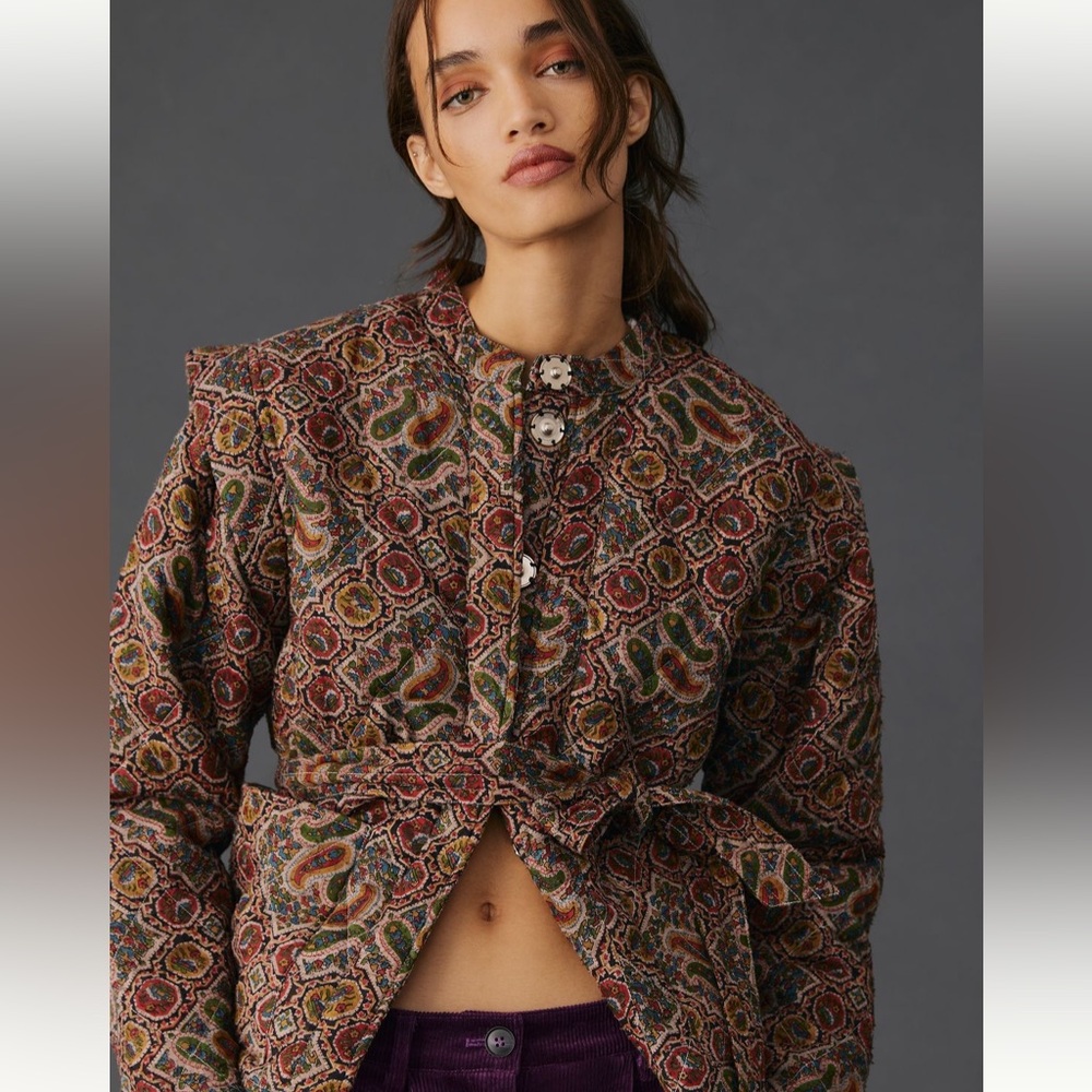 Antik Batik Zina Quilted Jacket, Small